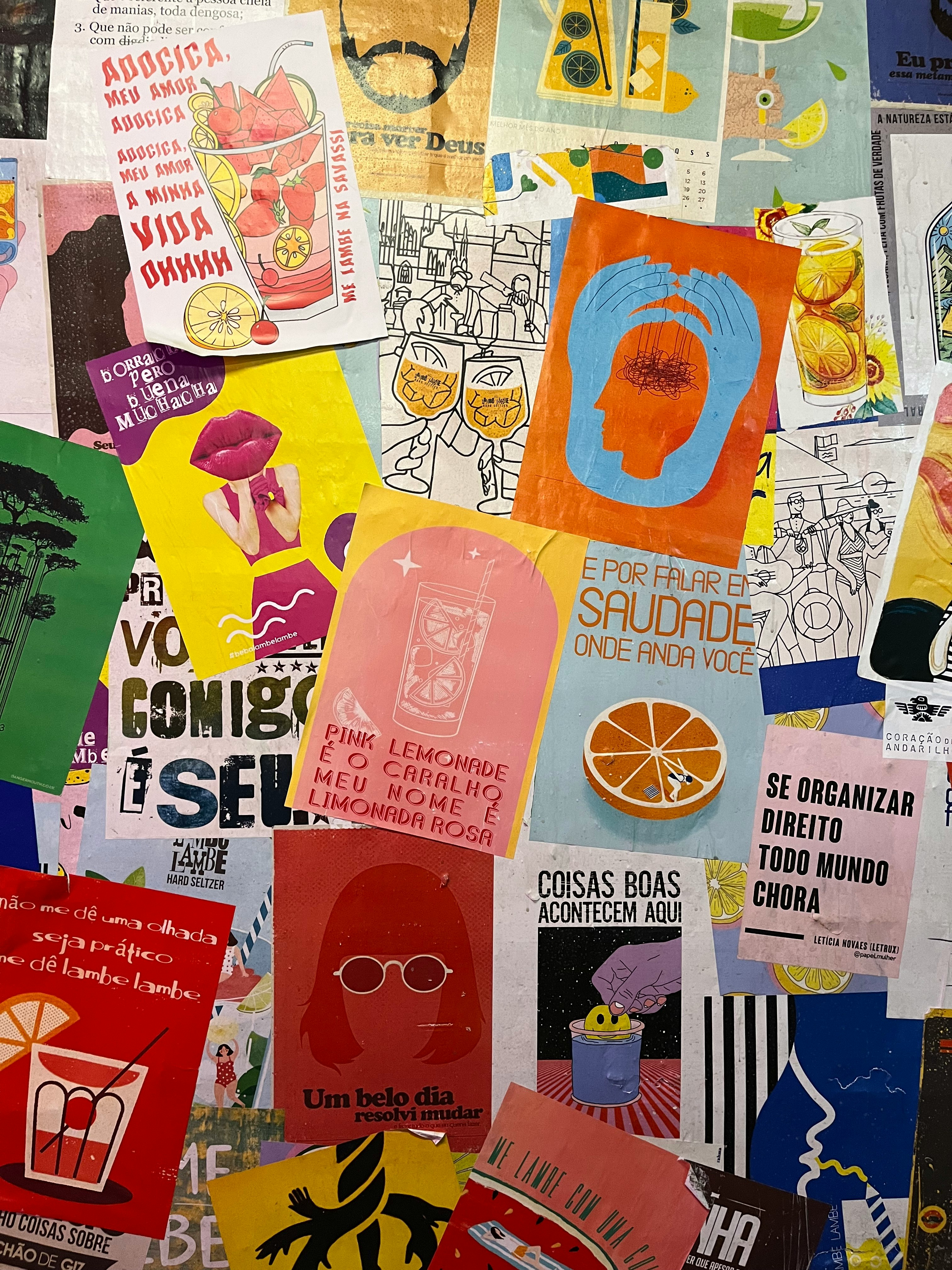 een aantal posters die van nu zijn, de kleur is weer helemaal terug aan het komen in de ontwerpen. Je ziet meer getekende afbeeldingen en er wordt weer meerdere kleur per poster gebruikt.